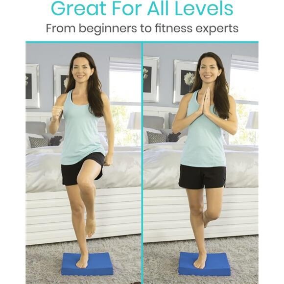 Vive Balance Pad - Foam Large Yoga Mat Trainer for Physical Therapy, Stability - Picture 4 of 7